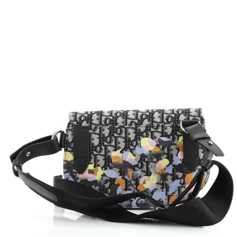 DIOR AND ALEX FOXTON Floral Print Technical Canvas 